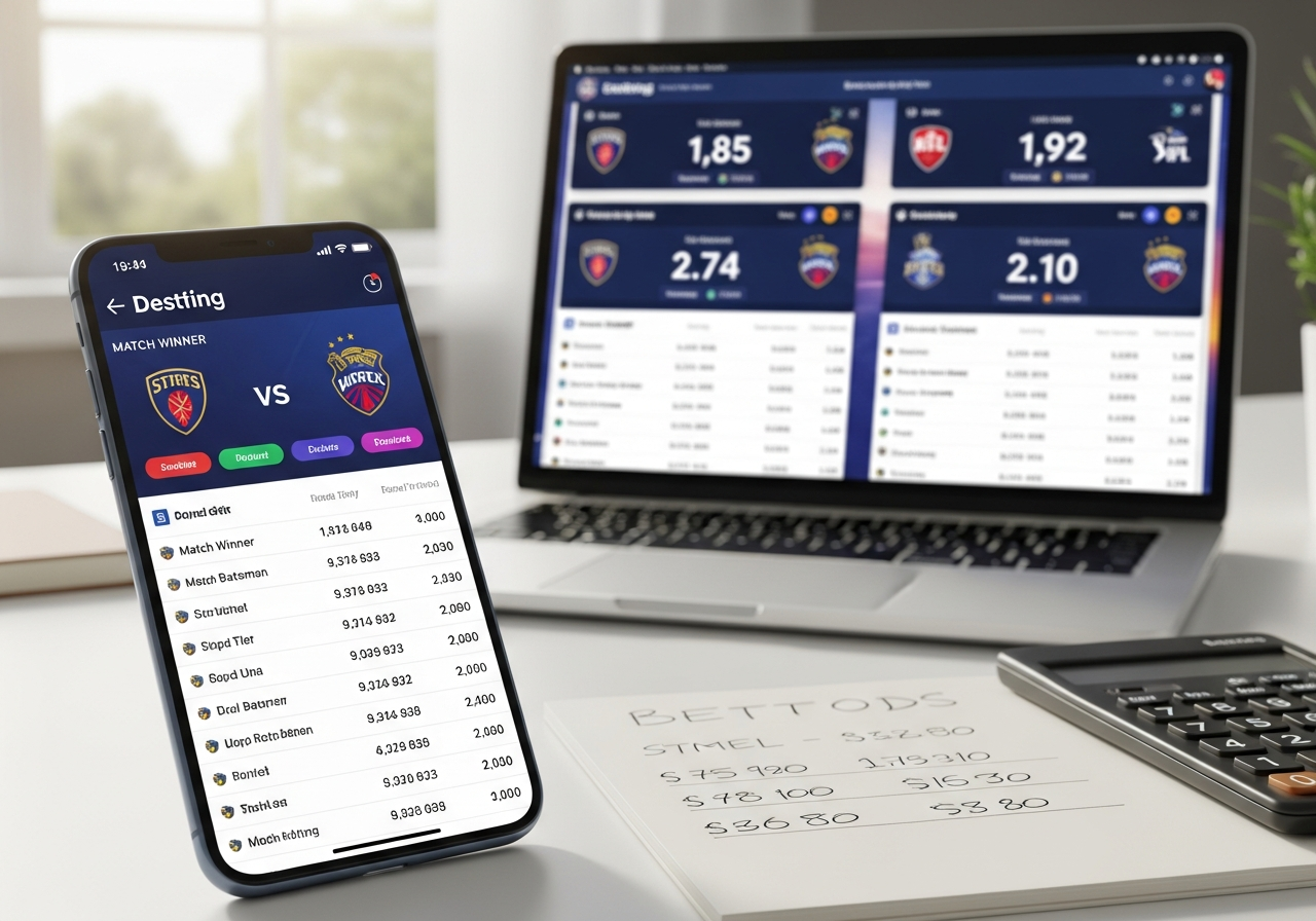 How To Compare Cricket Odds Across Every Betting App For IPL Matches In India